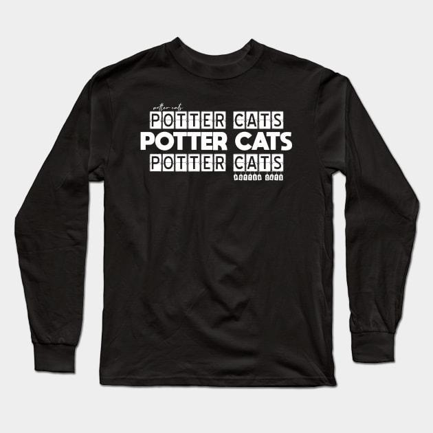 Potter cats cs Long Sleeve T-Shirt by Dexter